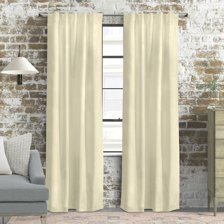 Kd 40 x 84 in. Weathermate Topsions Curtain Panel; Natural KD2839667